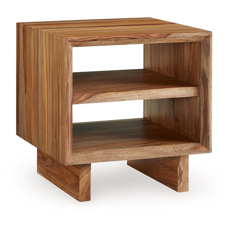 Dressonni – Brown – Square End Table