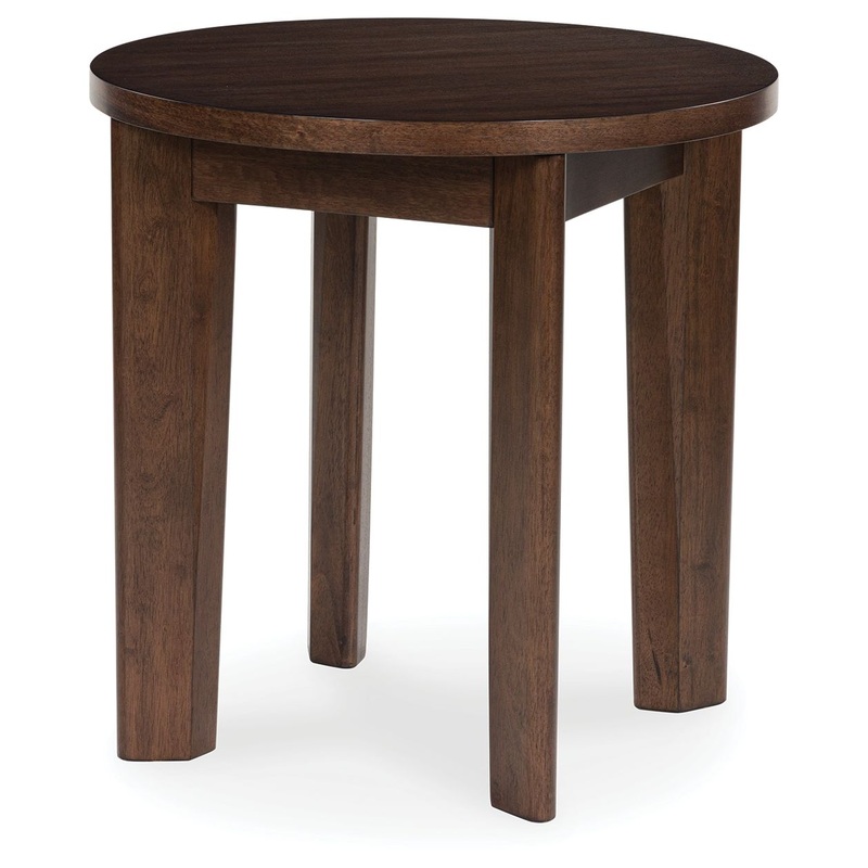 Korestone 2 – Dark Brown – Round End Table