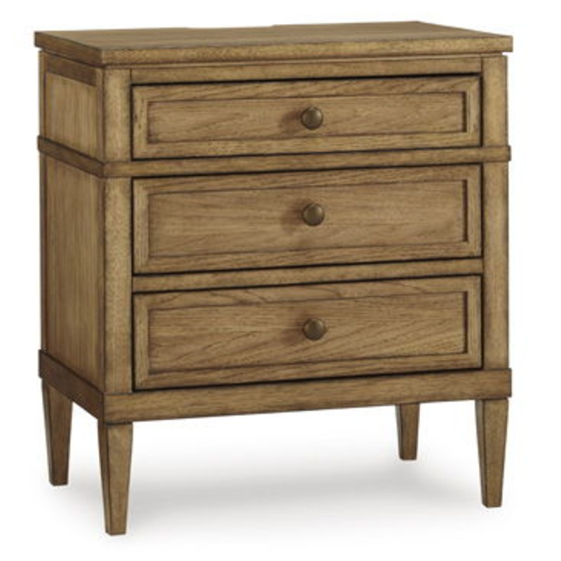 Sharlance – Brown – Three Drawer Night Stand