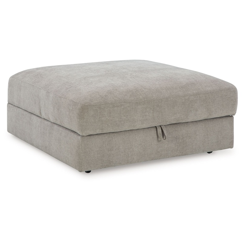 Aslan Court – Pebble – Ottoman With Storage