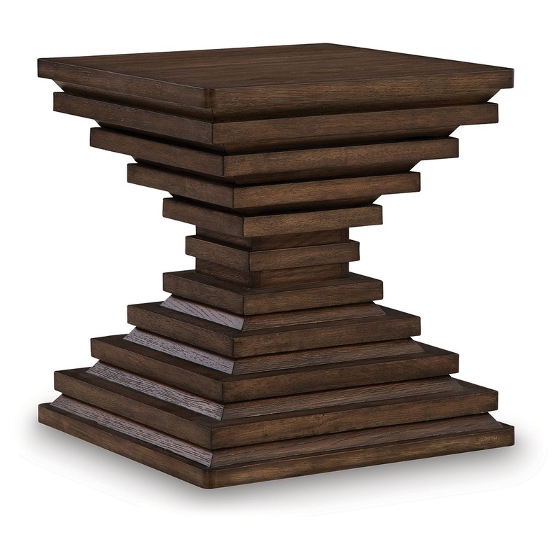 Hannodream – Warm Brown – Square End Table