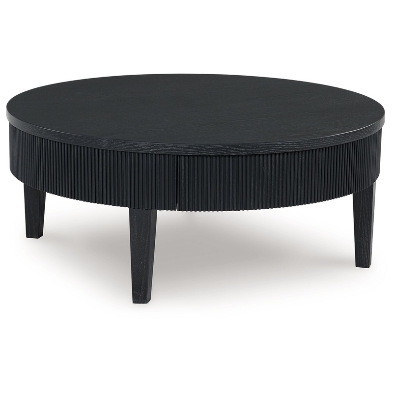 Marstream – Black – Round Cocktail Table