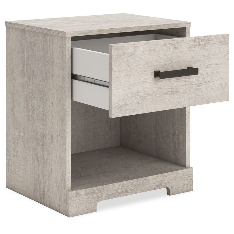 Shawburn – Whitewash – One Drawer Night Stand