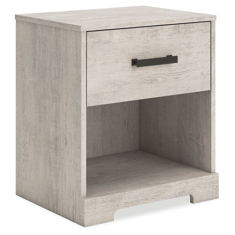 Shawburn – Whitewash – One Drawer Night Stand