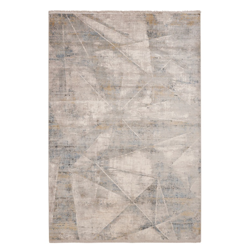 Orfe – Carpet 5’x8′ – Pearl Silver