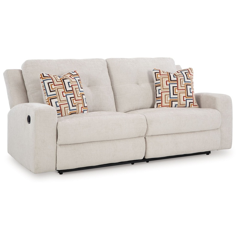 Danum – 2 Seat Reclining Sofa White