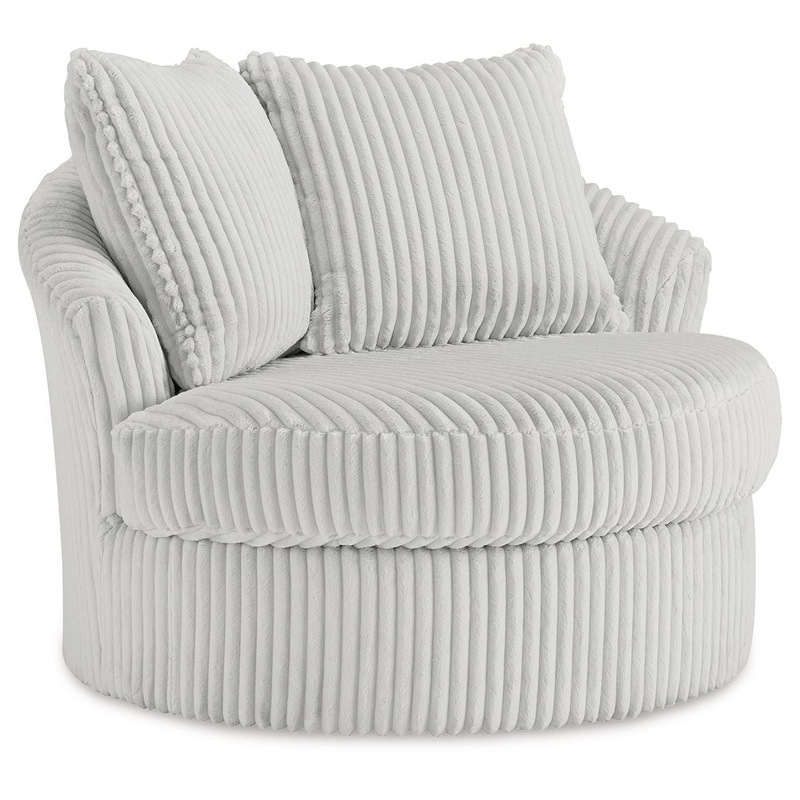 Gramwell – Swivel Chair Pearl Silver