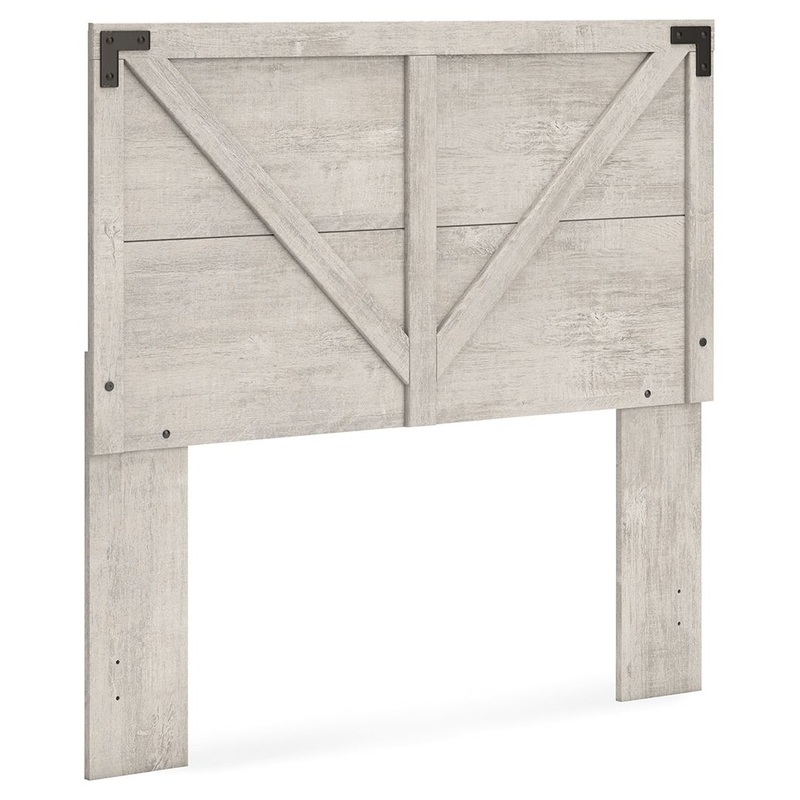 Shawburn – Crossbuck Headboard White