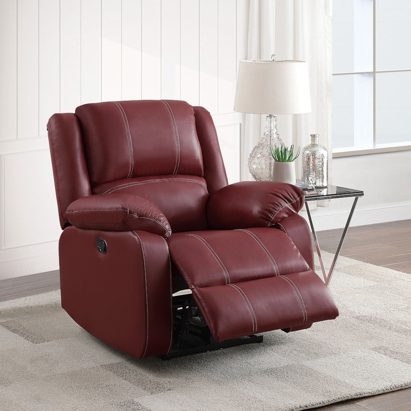 Zuriel – Motion Rocker Recliner Red