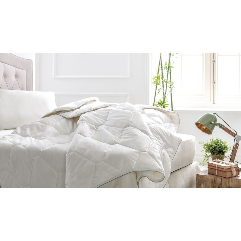 Yatas Bedding – Bamboo Quilt White