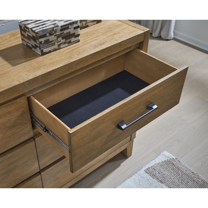 Sherbana – Light Brown – Dresser And Mirror