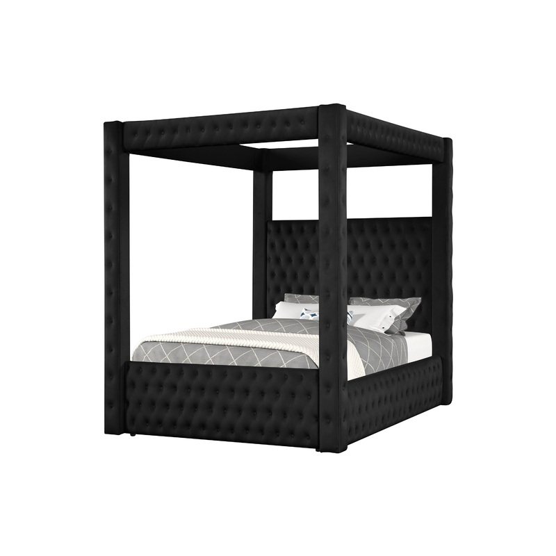 Annabelle – Canopy Bed Black