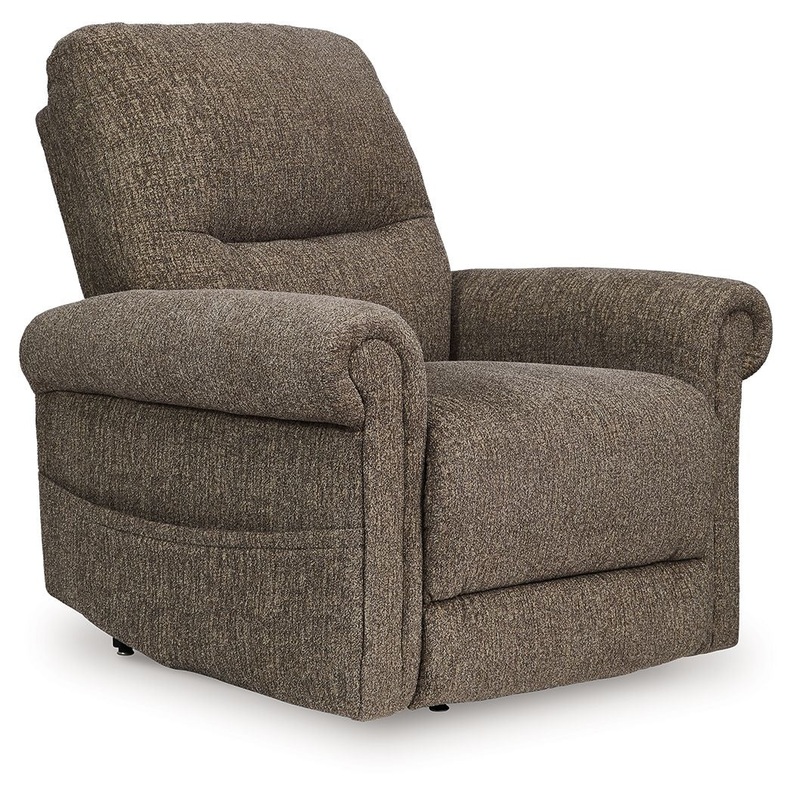 Aureta – Power Lift Recliner Dark Brown