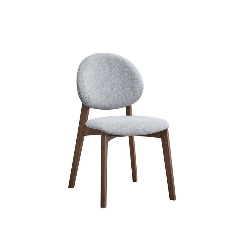 Hadasa – Side Chair (Set of 2) Light Gray