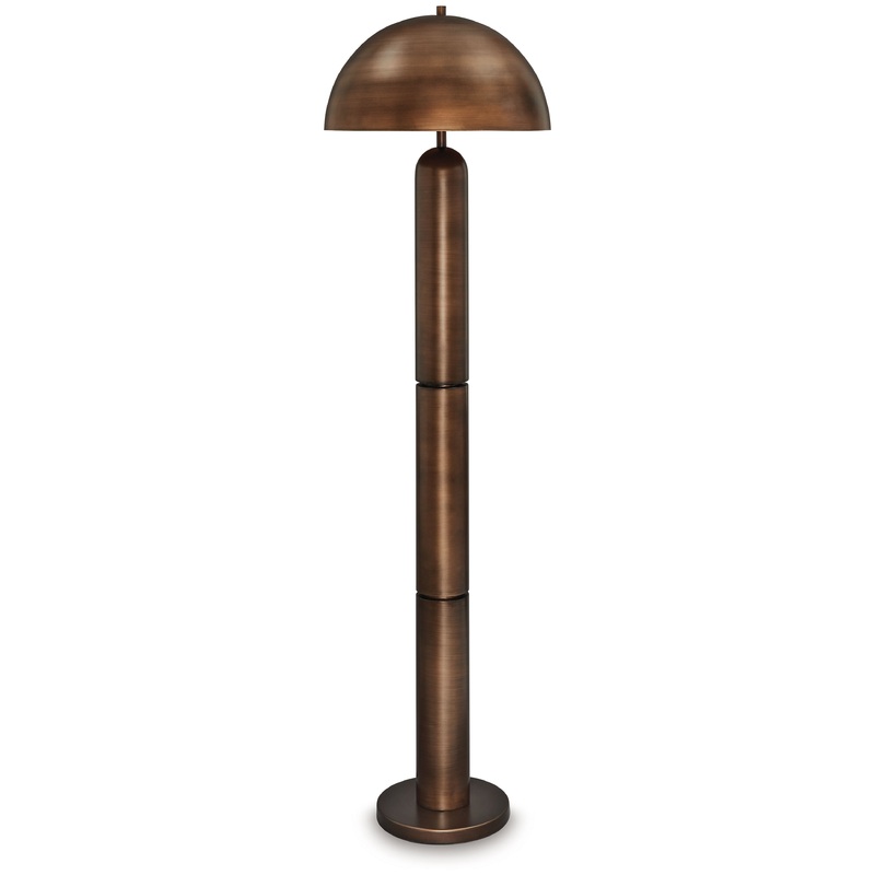 Wendfield – Metal Lamp Dark Brown