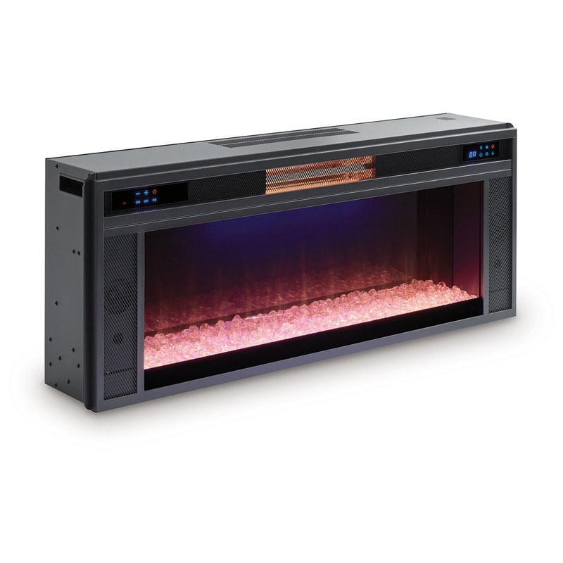 Entertainment Accessories – Black – Fireplace Insert