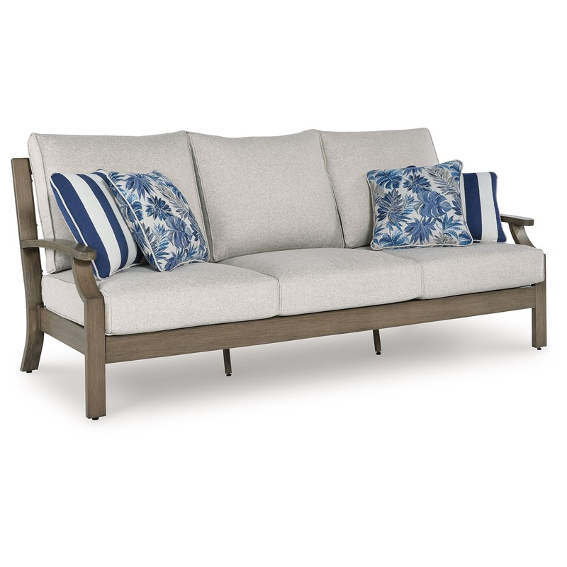 Rainier Ranch – Brown / Beige – Sofa With Cushion