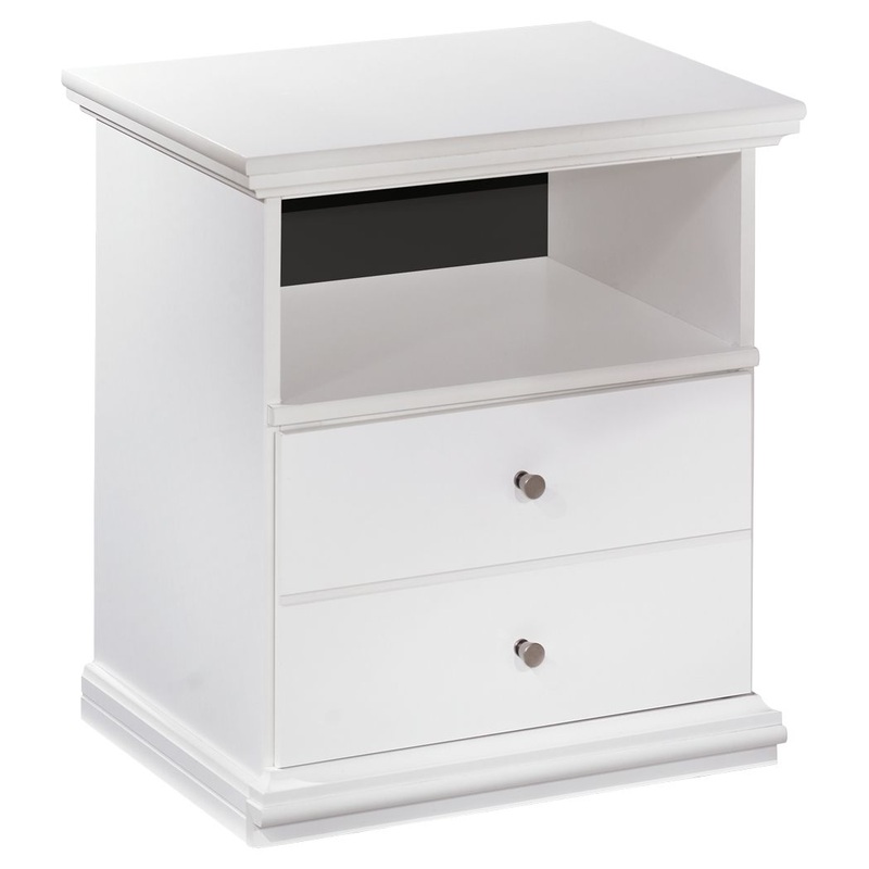 Bostwick – White – One Drawer Night Stand