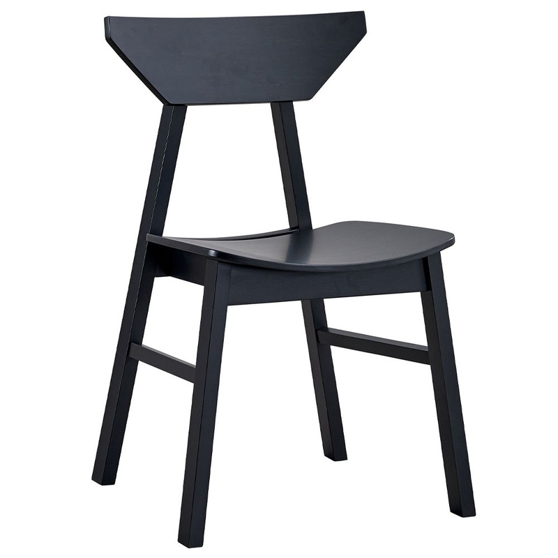 Briar – Side Chair (Set of 4) – Black Finish