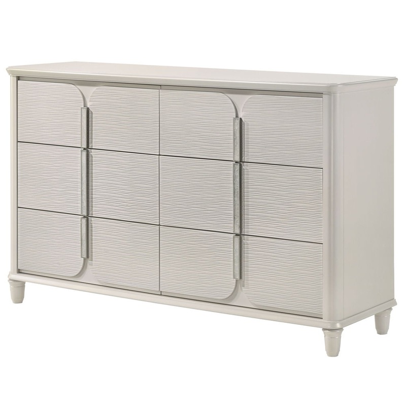 Laveda – Dresser – Pearl White Finish