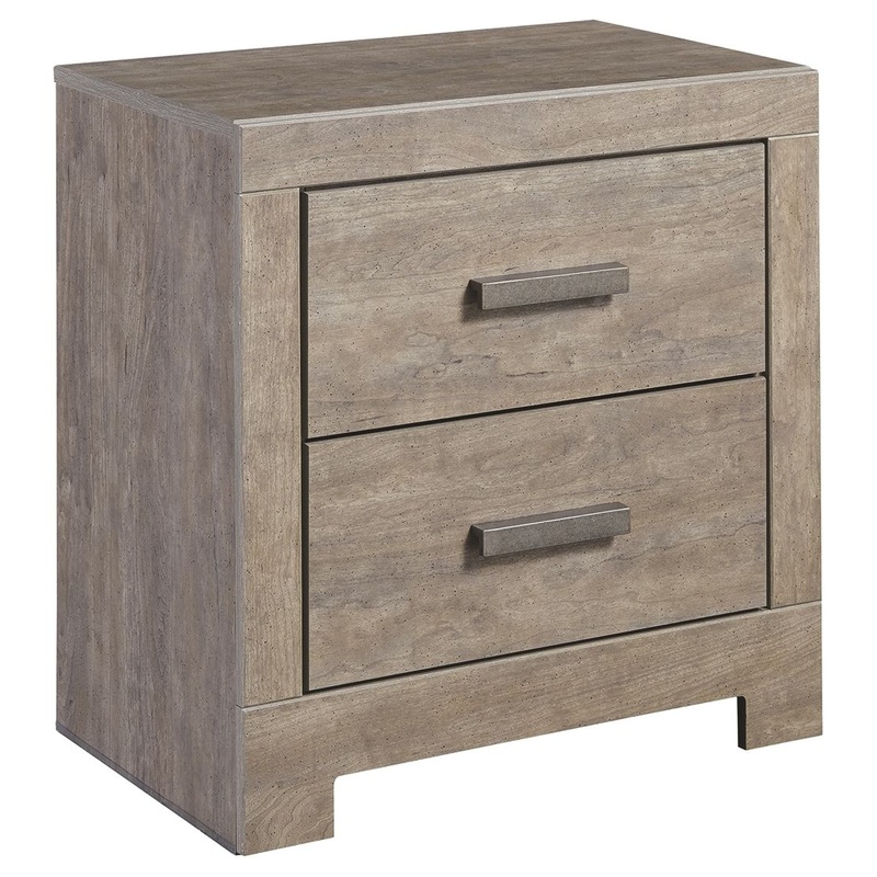 Culverbach – Gray – Two Drawer Night Stand