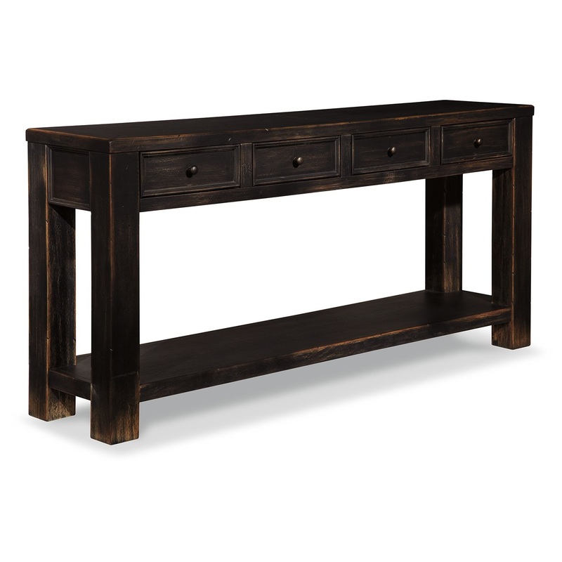 Gavelston – Black – Sofa Table