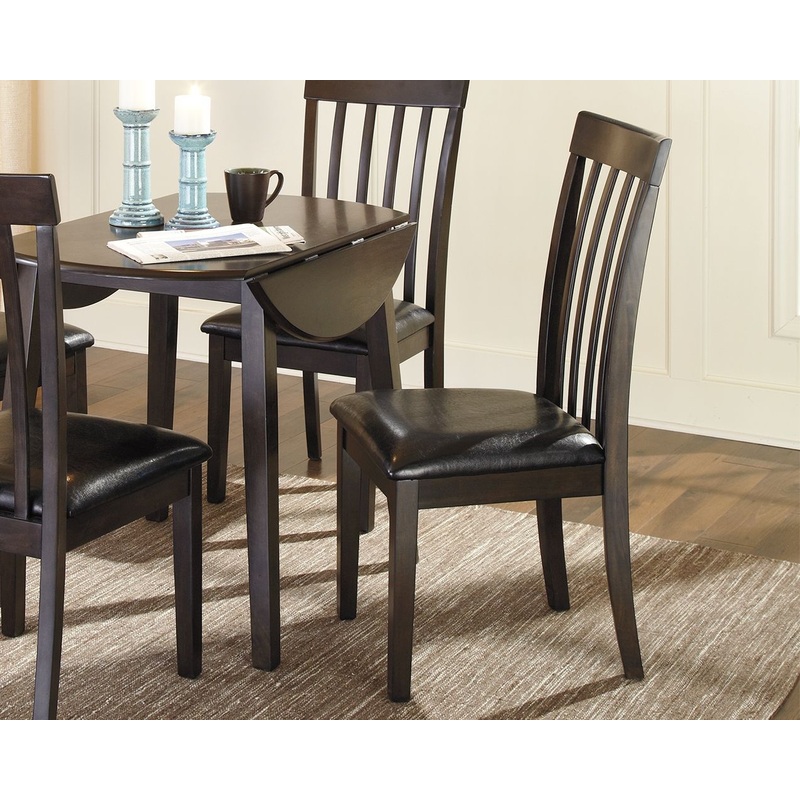 Hammis – Dark Brown – Dining UPH Side Chair (Set of 2)