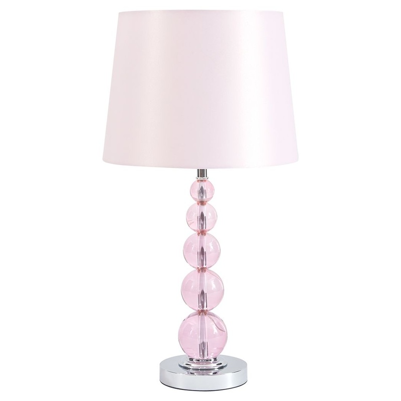 Letty – Pink – Crystal Table Lamp