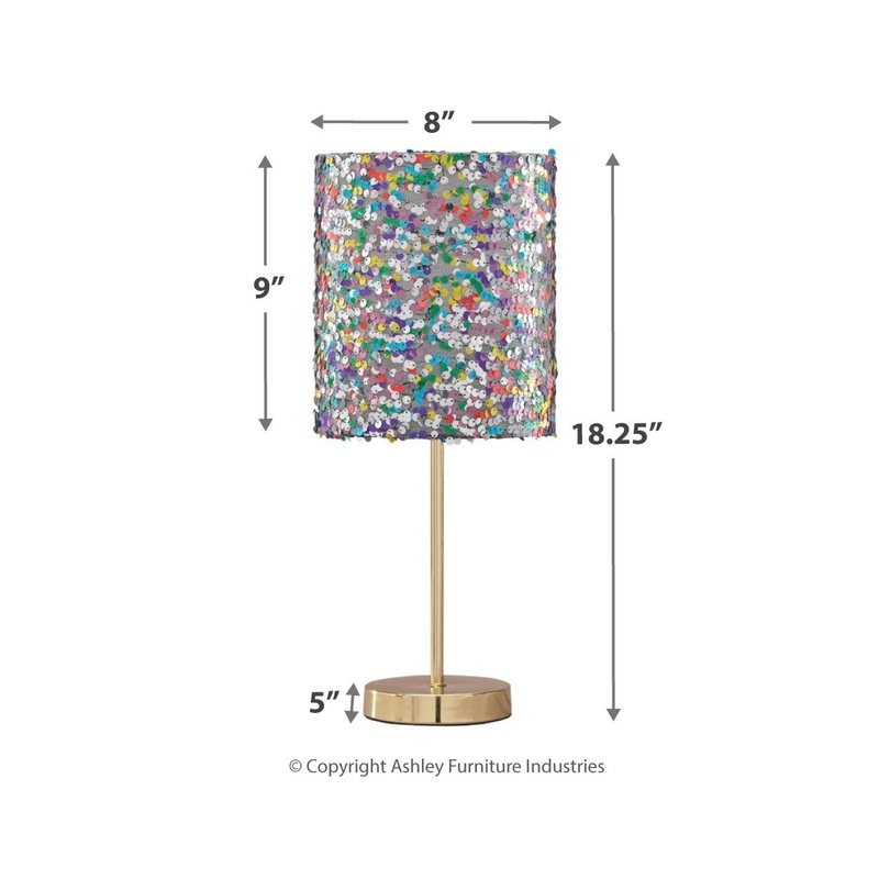 Maddy – Purple – Metal Table Lamp