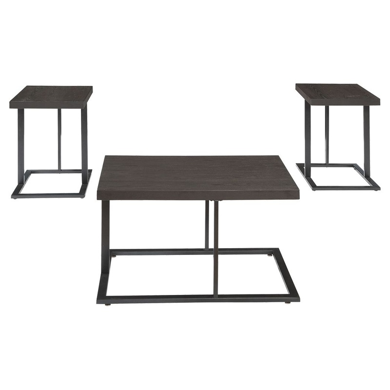 Airdon – Bronze Finish – Occasional Table Set (Set of 3)