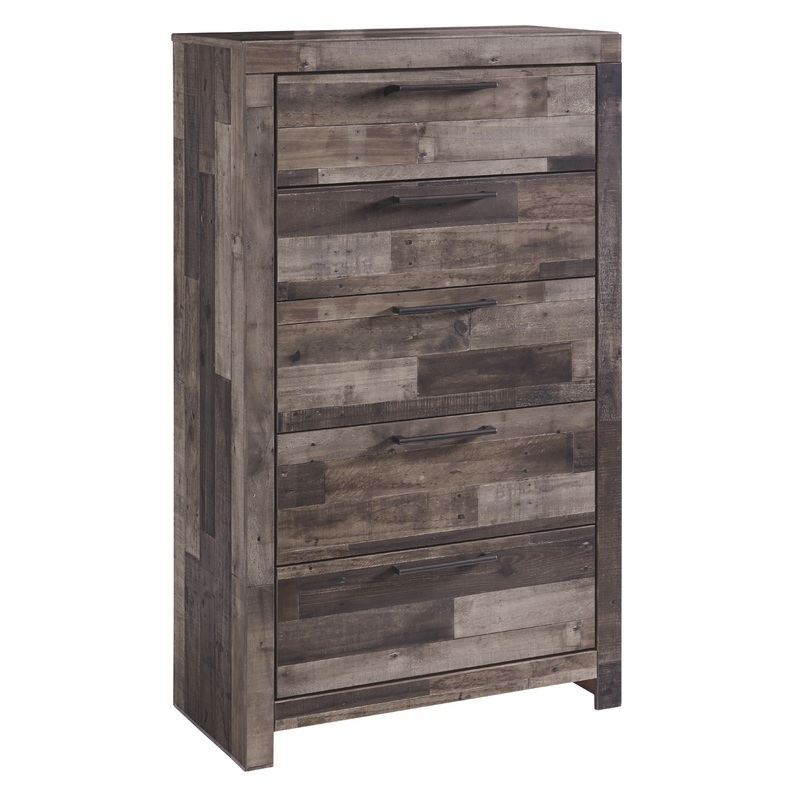 Derekson – Multi Gray – Five Drawer Chest