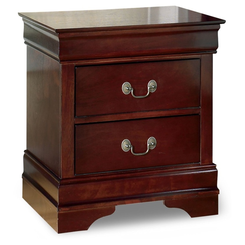 Alisdair – Reddish Brown – Two Drawer Night Stand