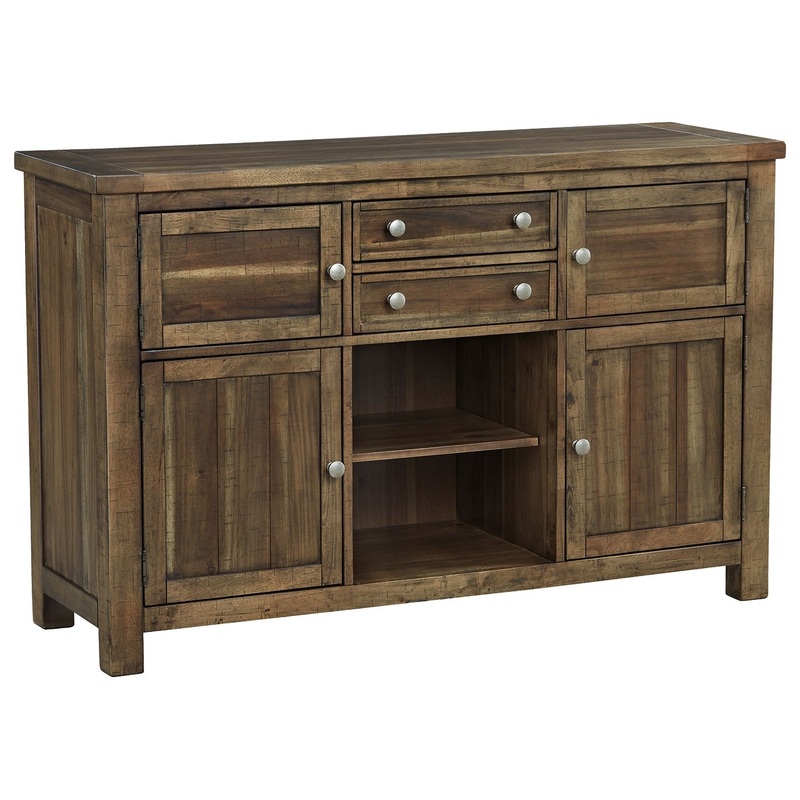 Moriville – Grayish Brown – Dining Room Server