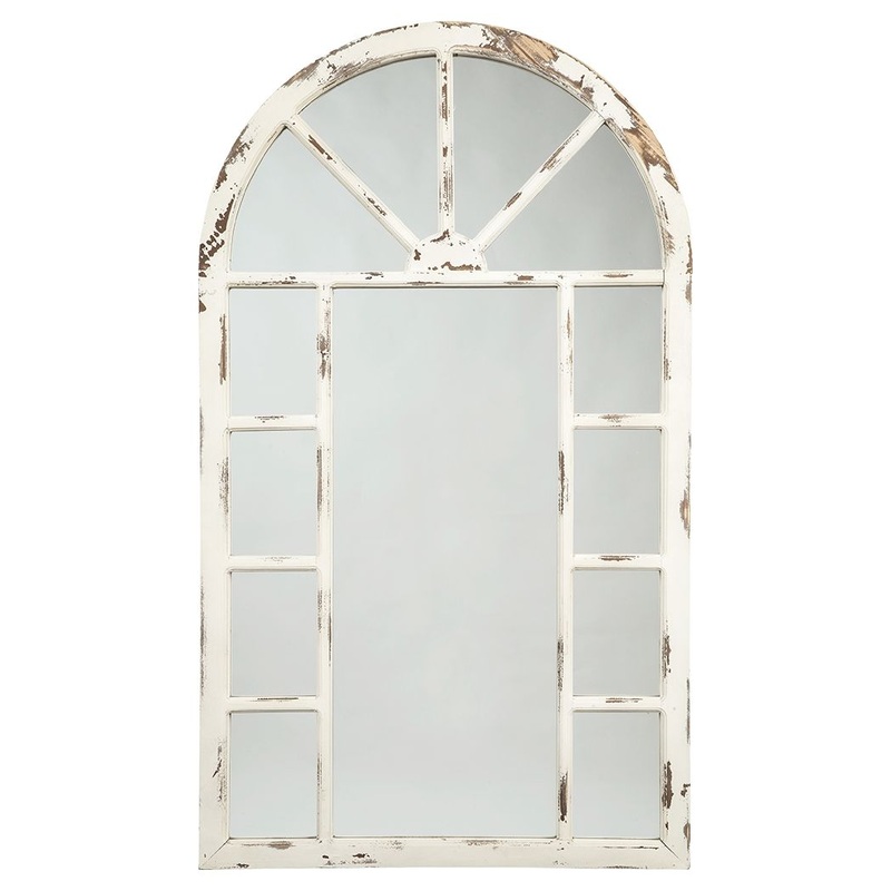 Divakar – Antique White – Accent Mirror