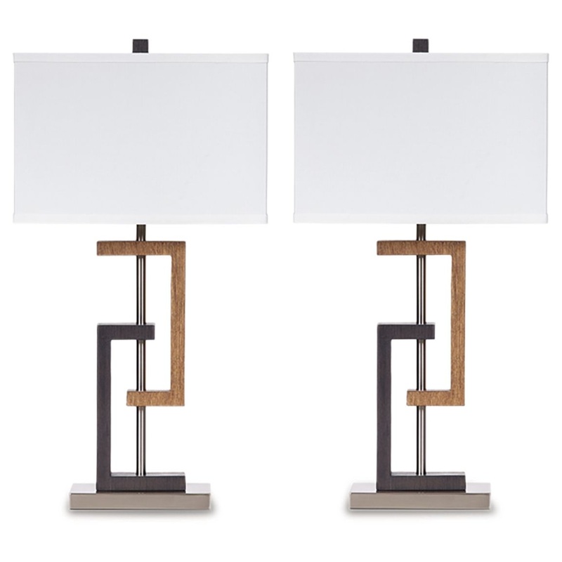 Syler – Table Lamp Dark Brown