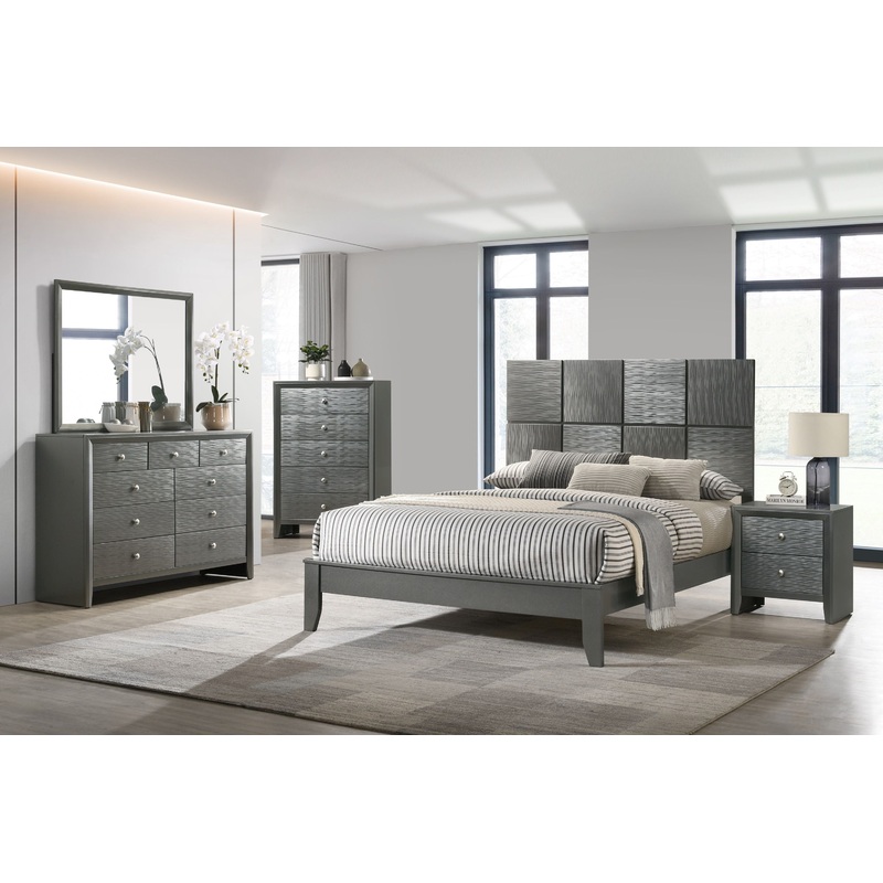 Denker – Twin Bed – Gun Metal