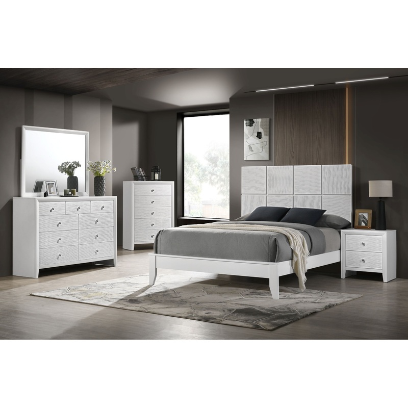 Denker – Twin Bed – White