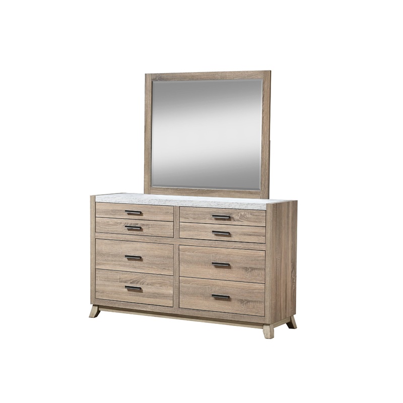 Tilston – Dresser & Mirror – Natural