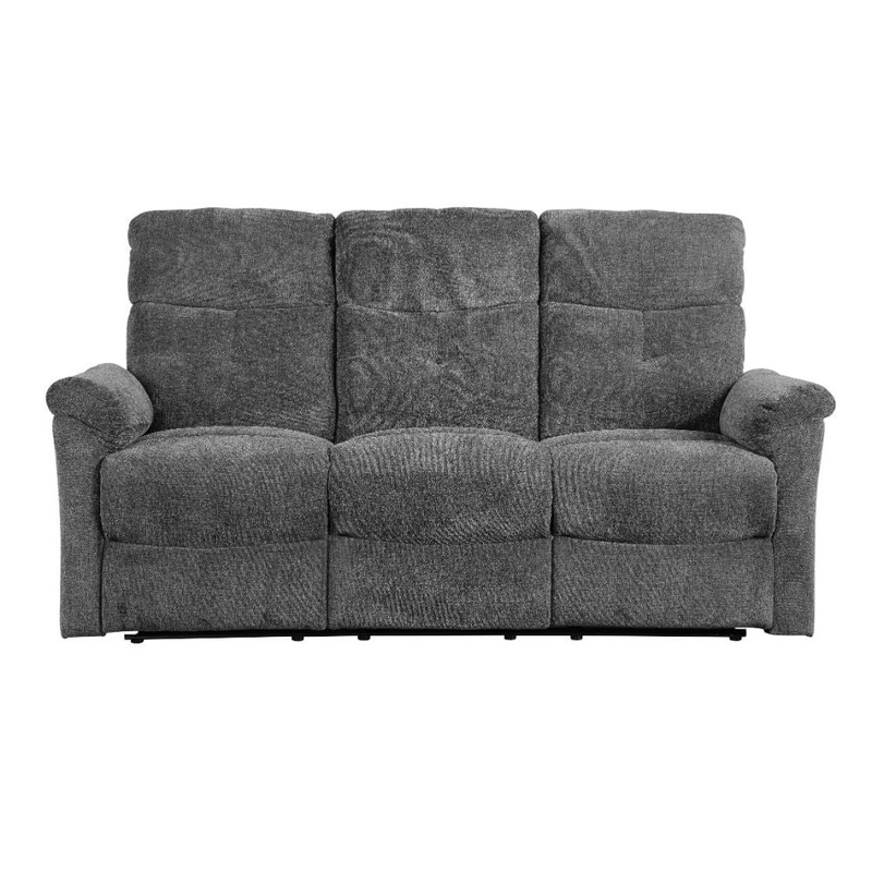 Treyton – Sofa – Gray Chenille
