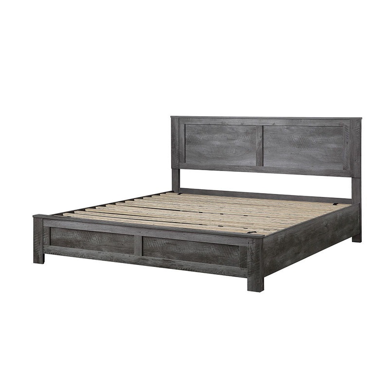 Vidalia – Bed Rustic Gray Oak