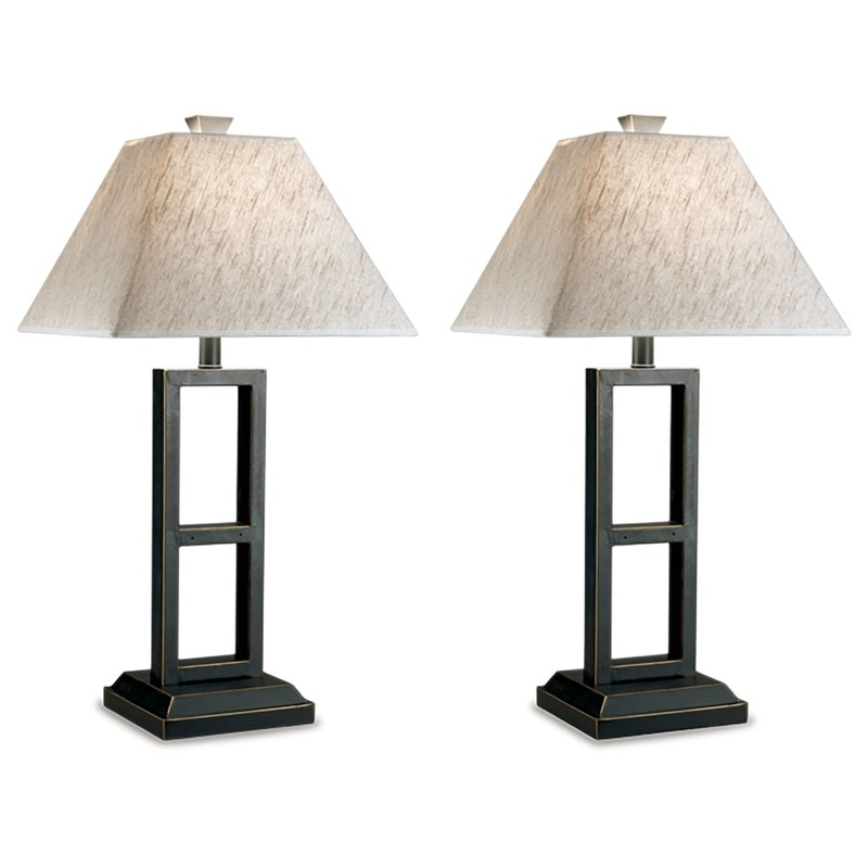 Deidra – Table Lamp (Set of 2) Black