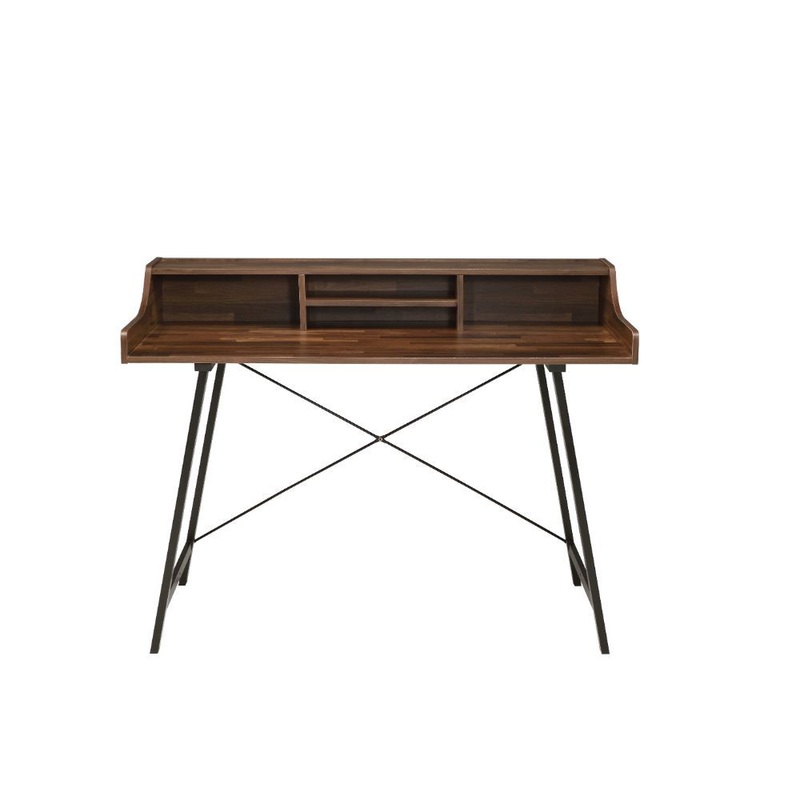 Sange – Desk – Walnut & Black