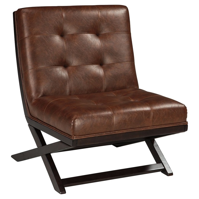 Sidewinder – Accent Chair Dark Brown