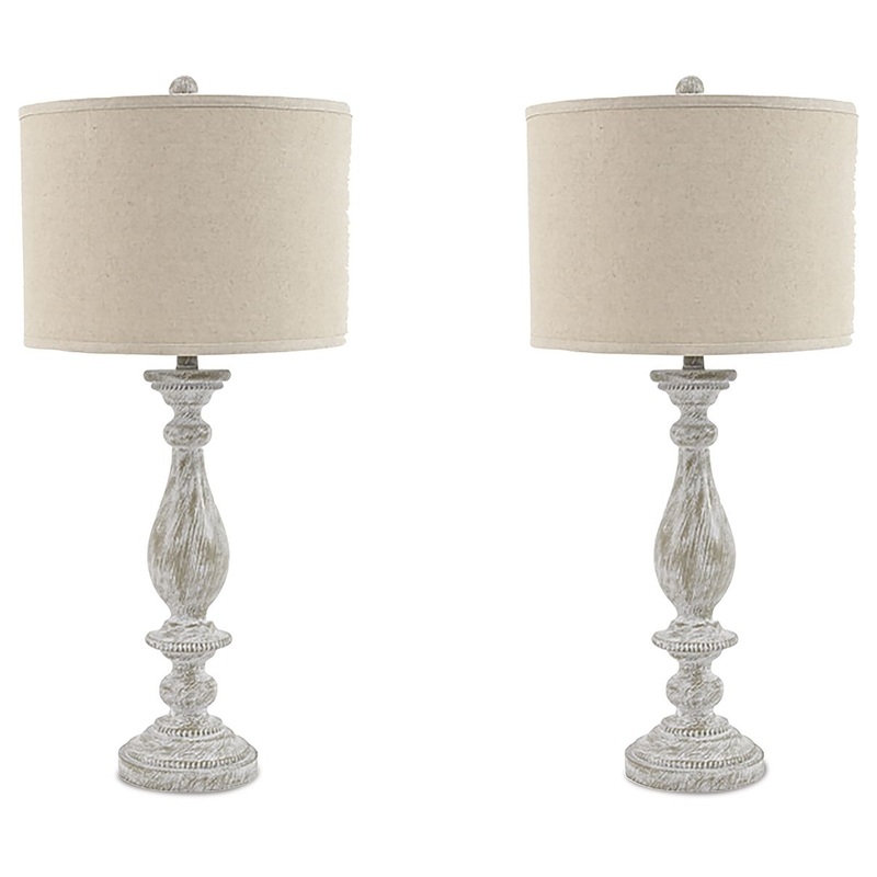 Bernadate – Table Lamp (Set of 2) Light Brown