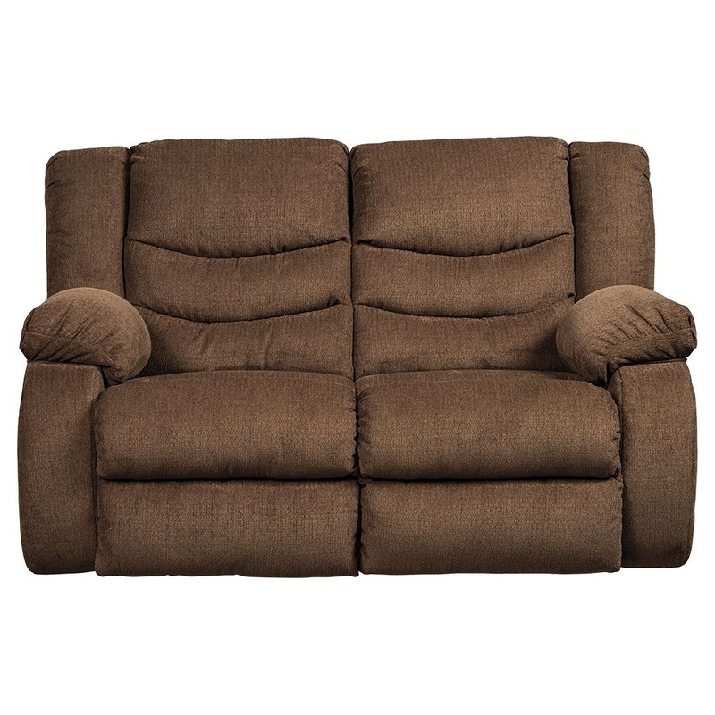 Tulen – Reclining Loveseat Dark Brown