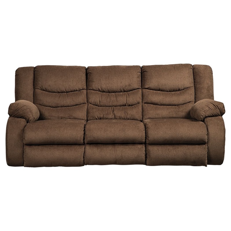 Tulen – Reclining Sofa Dark Brown