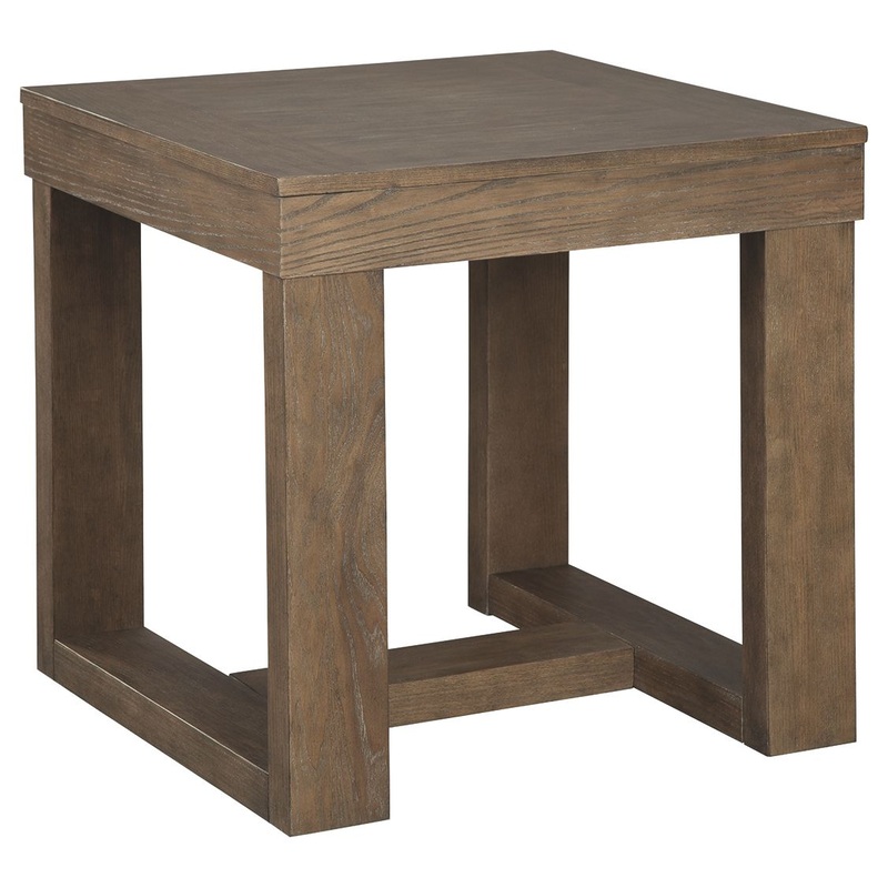 Cariton – Gray – Square End Table