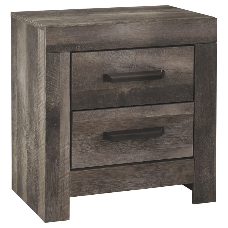 Wynnlow – Gray – Two Drawer Night Stand