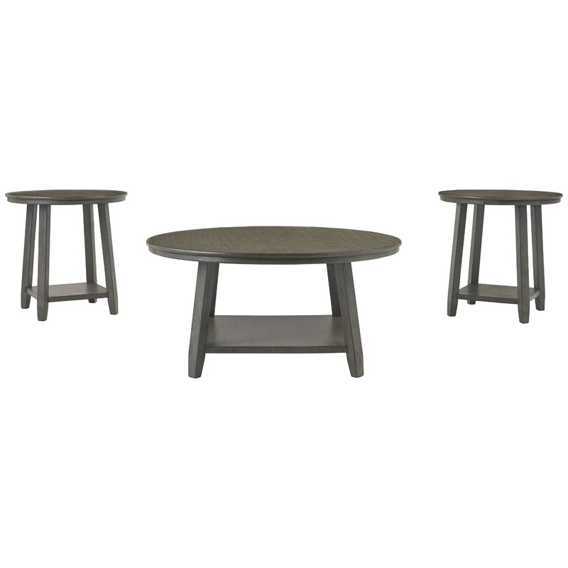 Caitbrook – Gray – Occasional Table Set (Set of 3)