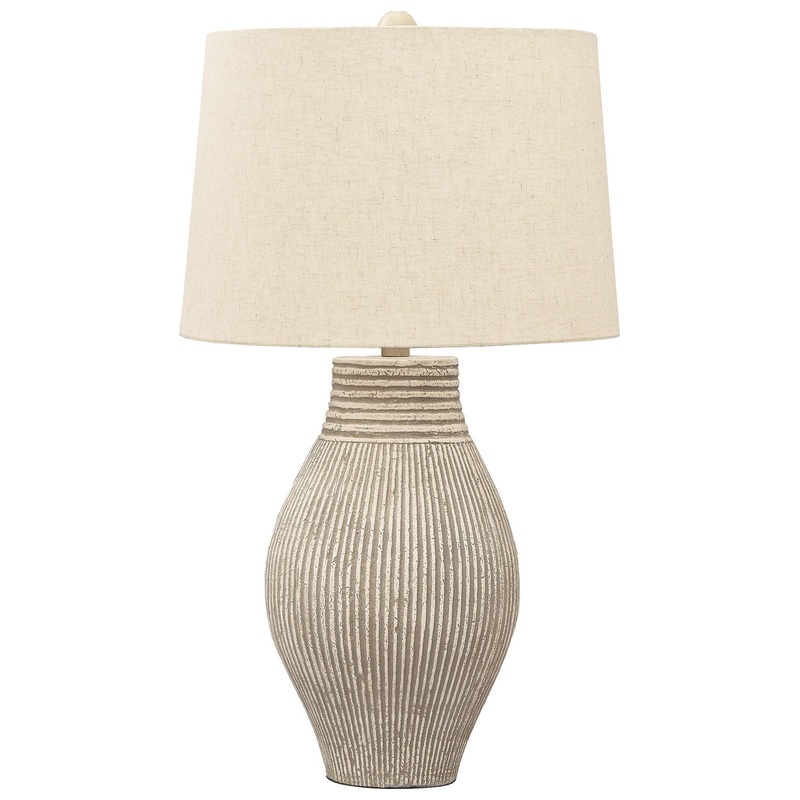 Layal – Beige – Paper Table Lamp